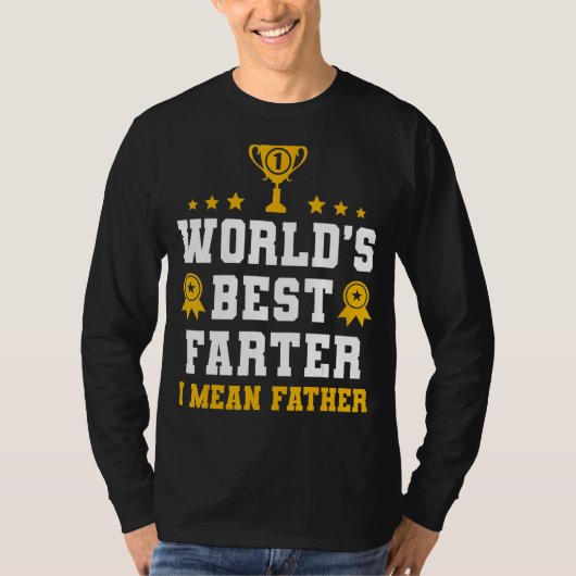 世最高の界の父 Tシャツ (正面)