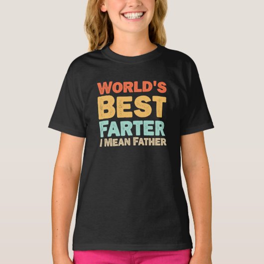 世最高の界の父 Tシャツ (正面)