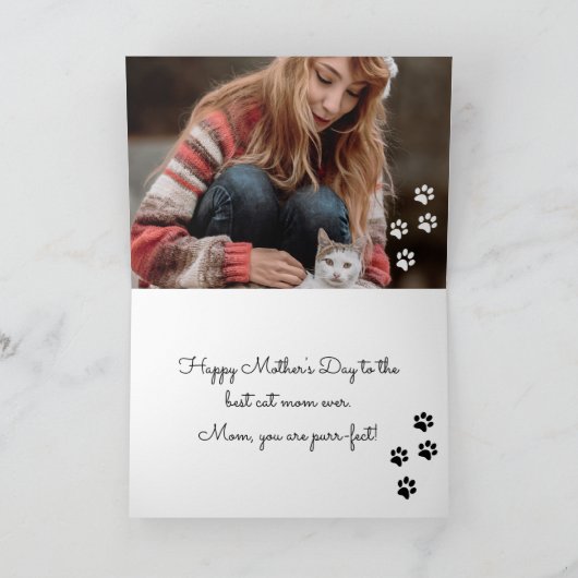 世最高の界の猫のお母さん  シーズンカード (内部)