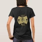 世最高の界の義母 Tシャツ (裏面)
