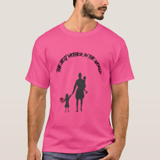 世最高の界の贈り物の母 Tシャツ