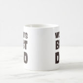 世最高の界パパおもしろいパパマグカップ コーヒーマグカップ (中央)