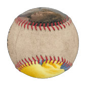 世最高の界パーソナライズされたの文体 野球ボール (裏面)