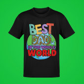 世最高の界全体の数々のパパ Tシャツ