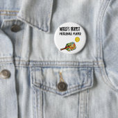 世界おもしろいで最も人気のあるピックボール選手スポーツ 缶バッジ (インサイチュ)