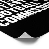 世界おもしろいで最も大きなファンタジーサッカー委員会 ポスター (角)