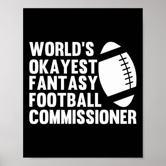 世界おもしろいで最も大きなファンタジーサッカー委員会 ポスター (正面)