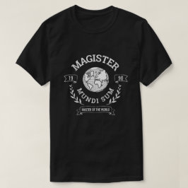 世界おもしろいラテンクレストのマスターカスタム Tシャツ