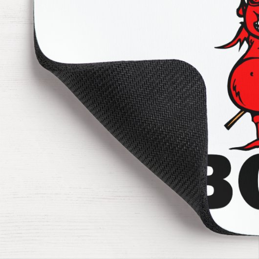 世界おもしろい最大のボス マウスパッド (コーナー)