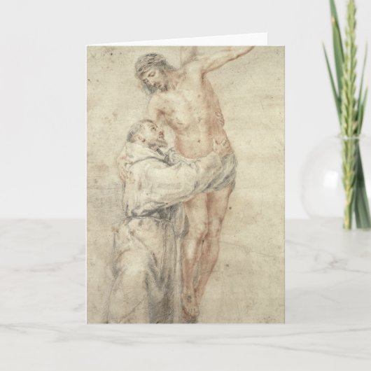 世界および包含を拒絶するSt Francis カード (正面)