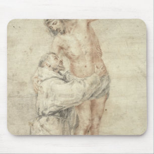世界および包含を拒絶するSt Francis マウスパッド