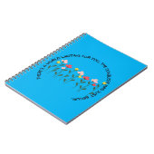 世界があなたを待っている感動的 ノートブック (左側)