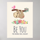 世界がことわざのスループを調整おもしろいする ポスター (正面)