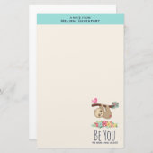 世界がことわざのスループを調整おもしろいする 便箋 (正面/裏面)