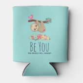 世界がことわざのスループを調整おもしろいする 缶クーラー (正面)