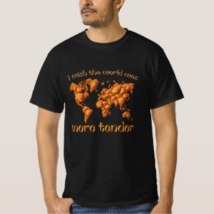 世界がもっと柔らかくなればいいのに Tシャツ
