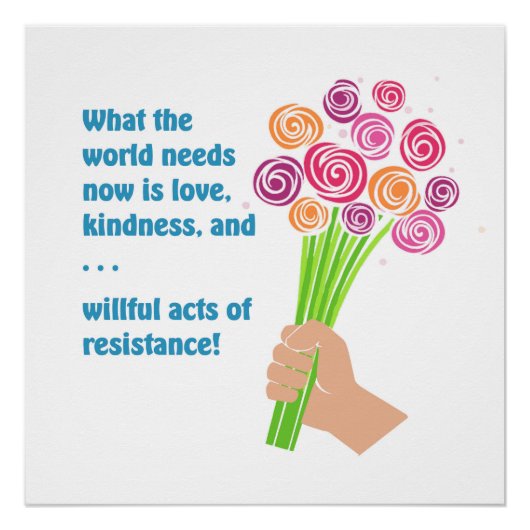 世界が今必要としていること ポスター (正面)