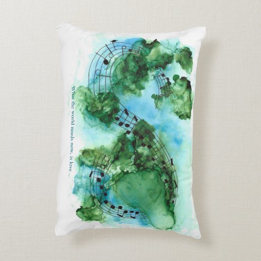 世界が今必要としているのは愛だ… アクセントクッション (裏面(縦))