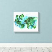 世界が今必要とするもの、フレーム付きキャンバス キャンバスプリント (インサイチュ (ウッドフロア))