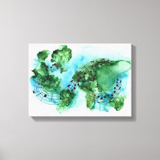 世界が今必要とするもの、フレーム付きキャンバス キャンバスプリント (正面)