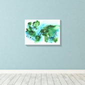 世界が今必要とするもの、フレーム付きキャンバス キャンバスプリント (インサイチュ (ウッドフロア))