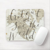 世界が出し、引用するのを見て下さい マウスパッド (マウス)