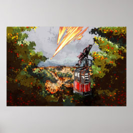 世界が創造され、終わり、 ポスター