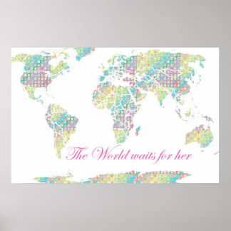 世界が彼女を待っている - ポスター