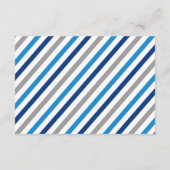 世界が待っている赤ちゃんシャワーおむつラッフルカード エンクロージャーカード (裏面)