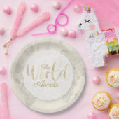 世界が待っている ペーパープレート (パーティー)