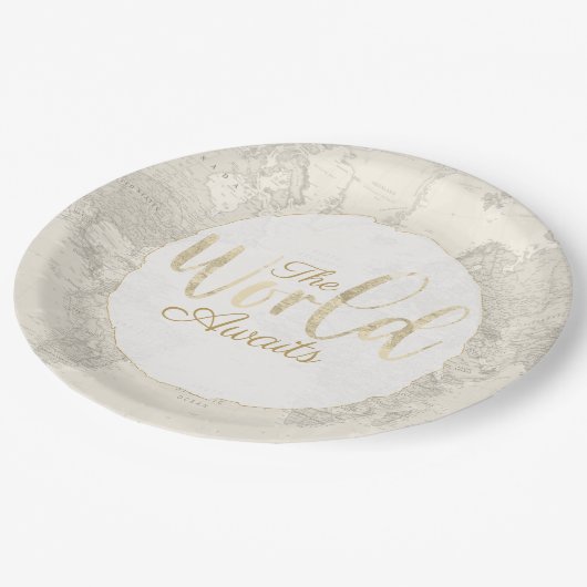 世界が待っている ペーパープレート (アングル)