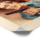 世界が怪獣ホラー映画のポスター広告を終えた日 ポスター (角)