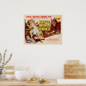 世界が怪獣ホラー映画のポスター広告を終えた日 ポスター (キッチン)