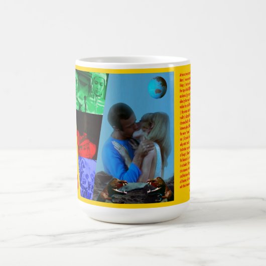 世界が新しい世界を見つけた日 コーヒーマグカップ (中央)