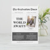 世界が新聞の卒業写真を待っている 招待状 (スタンド正面)