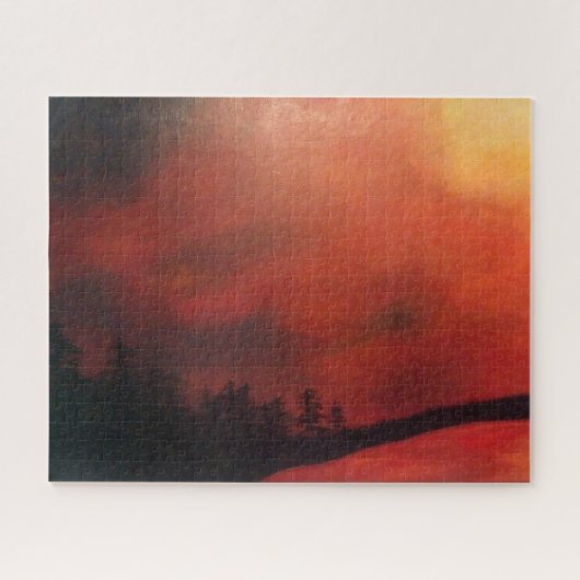 世界が燃えている ジグソーパズル (横)