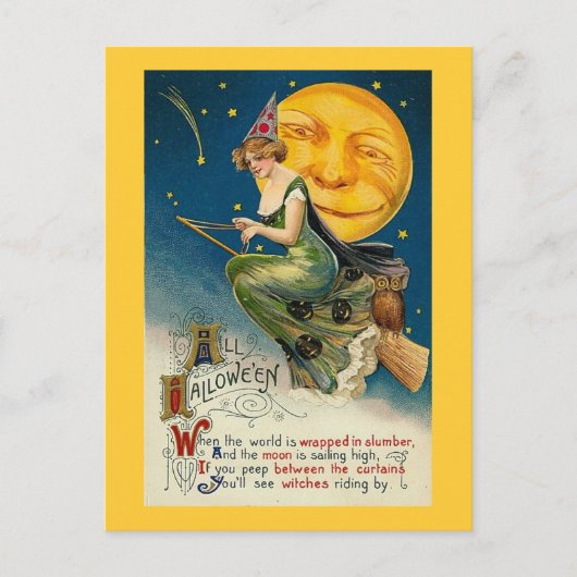 世界が眠包まれたる時 ポストカード (正面)