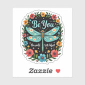 世界が調整するBe You The World - Dragonfly (1) シール (シート)