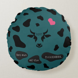 世界が闇から抜け出せますように。 ラウンドクッション