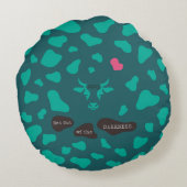 世界が闇から抜け出せますように。 ラウンドクッション (裏面)