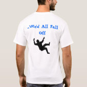 世界が…吸わなかったら Tシャツ (裏面)