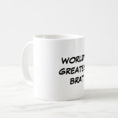 "世界すばらしいがき"のマグ コーヒーマグカップ (正面左)
