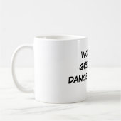 "世界すばらしいダンス先生"のマグ コーヒーマグカップ (左)