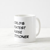 "世界すばらしいナース従業者"のマグ コーヒーマグカップ (正面右)