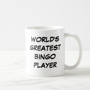 "世界すばらしいビンゴプレーヤー"のマグ コーヒーマグカップ