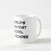 "世界すばらしいモデルRailroader"のマグ コーヒーマグカップ (正面右)