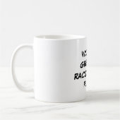 "世界すばらしいラケットボールプレーヤー"のマグ コーヒーマグカップ (左)