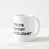 "世界すばらしいリュウマチ医"のマグ コーヒーマグカップ (正面右)