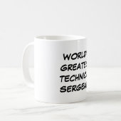 "世界すばらしい三等曹長"でマグ コーヒーマグカップ (正面左)