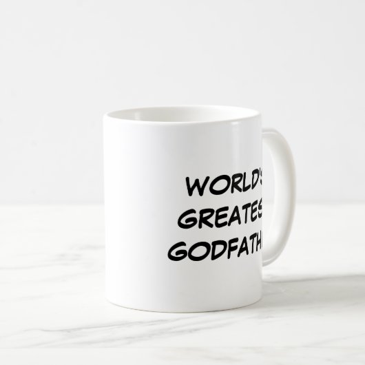 "世界すばらしい教父"のマグ コーヒーマグカップ (正面右)